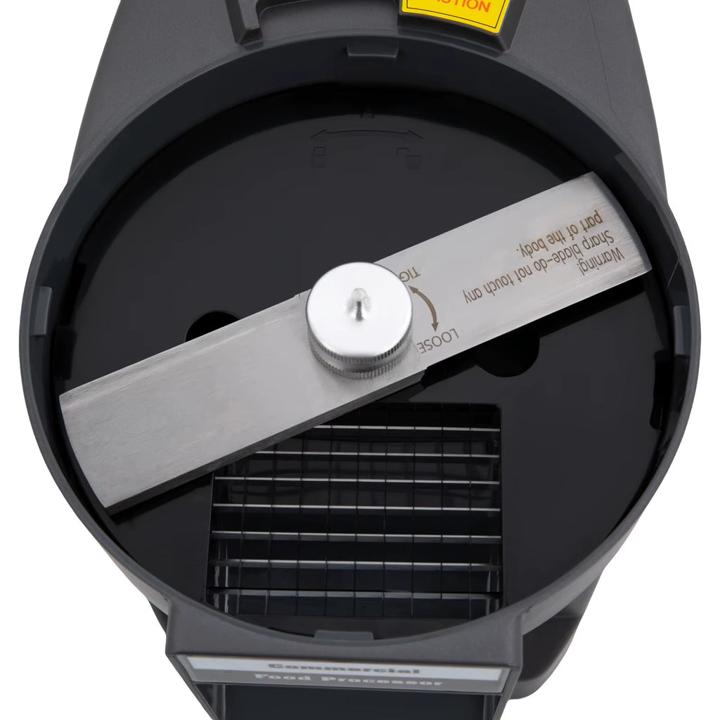 Commercial Vegetable Processor, 3-In-1 Vegetable Slicer Shredder Dicer, Electric Food Processor with 3 Blades