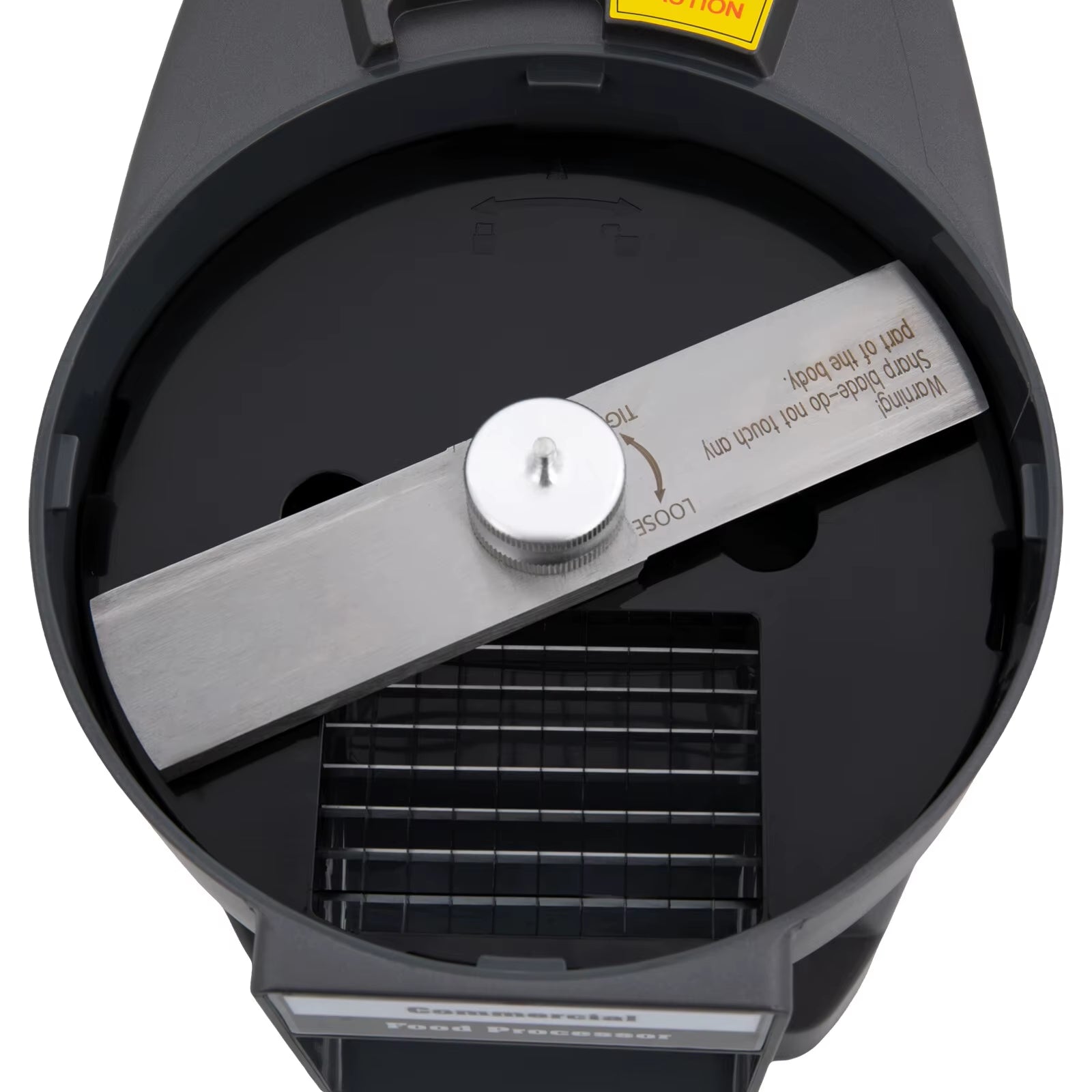 Commercial Vegetable Processor, 3-In-1 Vegetable Slicer Shredder Dicer, Electric Food Processor with 3 Blades